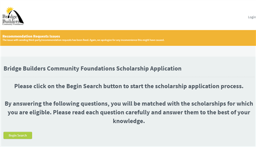 Bridge Builders Scholarship